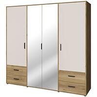 Skriňa Mokkaro  Moks845-M802  2d2lud4sz Piesok/Dub Mauvella Skriňa Mokkaro  Moks845-M802  2d2lud4sz Piesok/Dub Mauvella