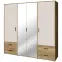 Skriňa Mokkaro  Moks845-M802  2d2lud4sz Piesok/Dub Mauvella