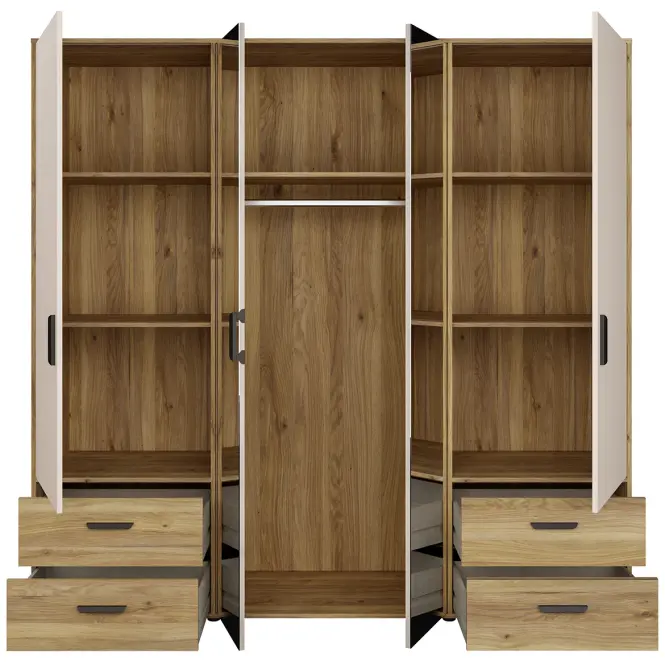 Skriňa Mokkaro  Moks845-M802  2d2lud4sz Piesok/Dub Mauvella,5