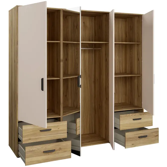 Skriňa Mokkaro  Moks845-M802  2d2lud4sz Piesok/Dub Mauvella