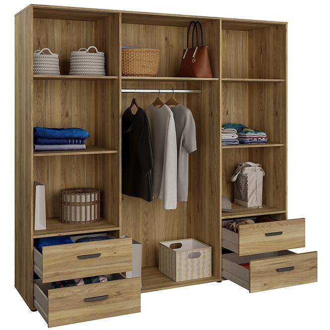 Skriňa Mokkaro  Moks845-M802  2d2lud4sz Piesok/Dub Mauvella,7
