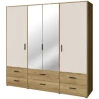 Skriňa Mokkaro  Moks846-M802  2d2lud6sz Piesok/Dub Mauvella