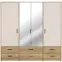 Skriňa Mokkaro  Moks846-M802  2d2lud6sz Piesok/Dub Mauvella,4