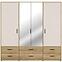 Skriňa Mokkaro  Moks846-M802  2d2lud6sz Piesok/Dub Mauvella,4