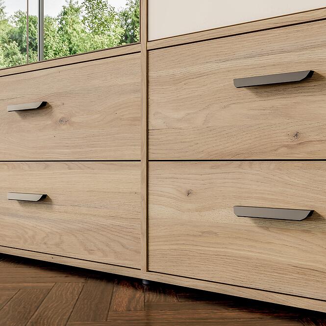 Skriňa Mokkaro  Moks846-M802  2d2lud6sz Piesok/Dub Mauvella