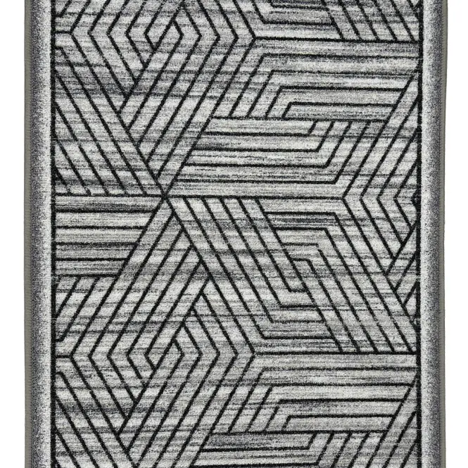 Behúň Geometric 67 cm 2516 sivý/biely,2
