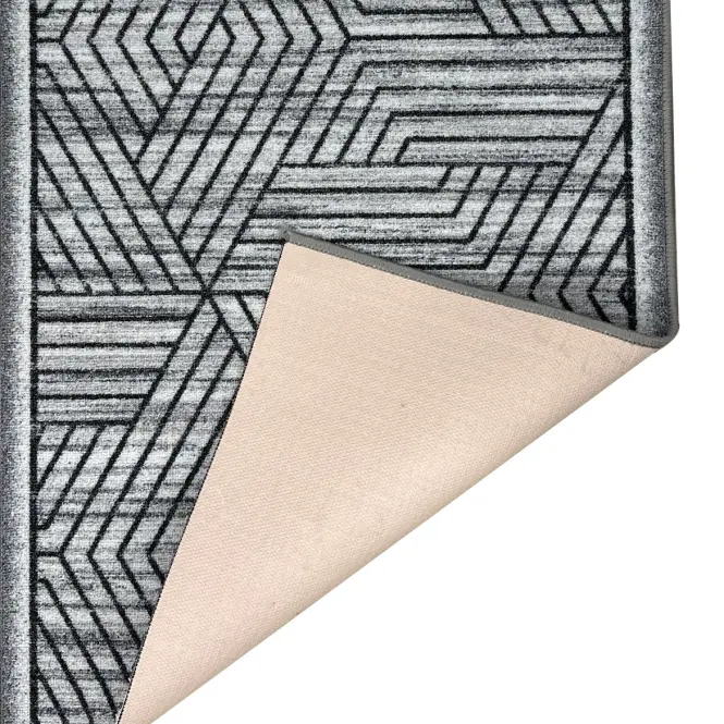 Behúň Geometric 80 cm 2516 sivý/biely,5