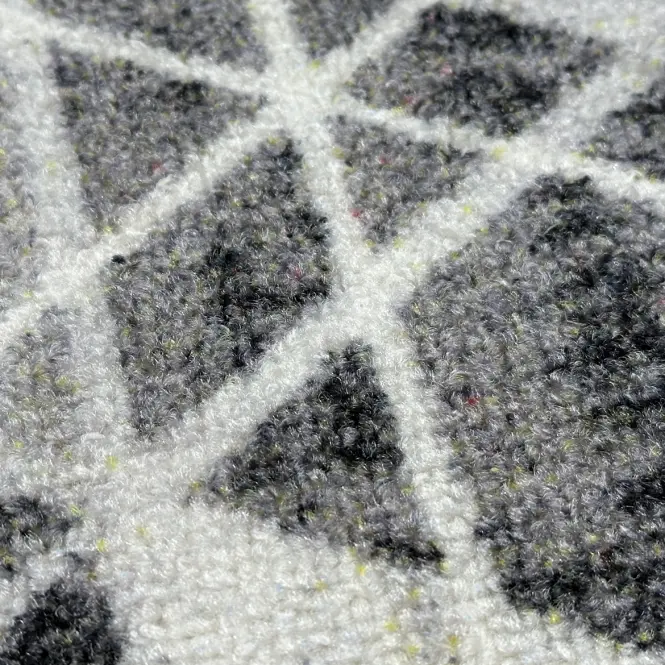 Behúň Geometric 80 cm 2519 sivý/biely
