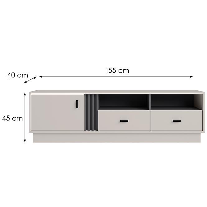 TV stolík Allmo Al6 Cashmere,2
