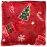 Obliečka na vankúš Christmas 40x40 cm červená