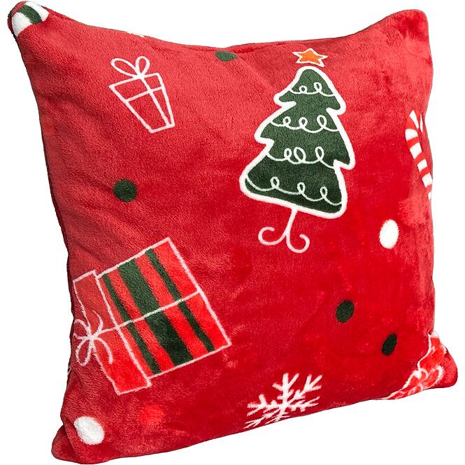 Obliečka na vankúš Christmas 40x40 cm červená,2