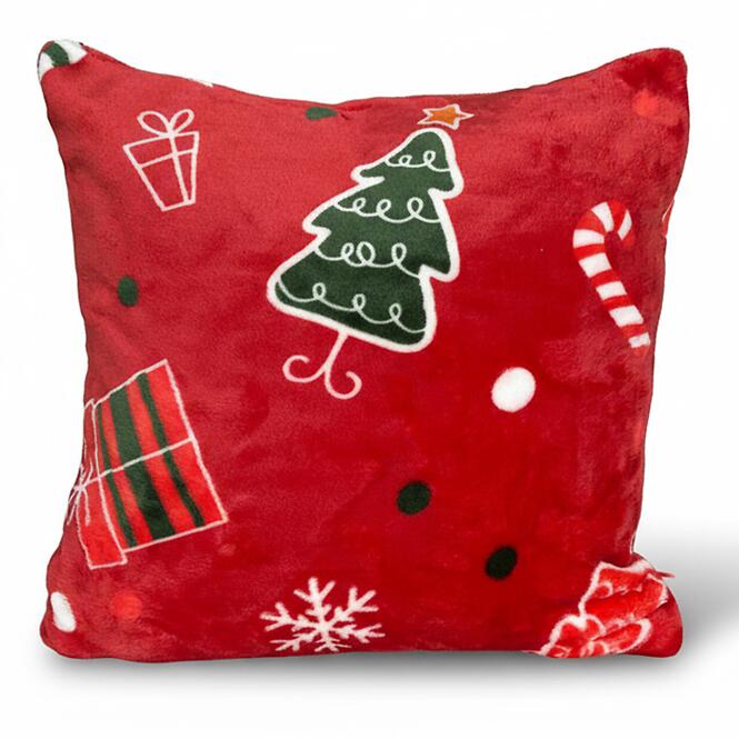 Obliečka na vankúš Christmas 40x40 cm červená,3