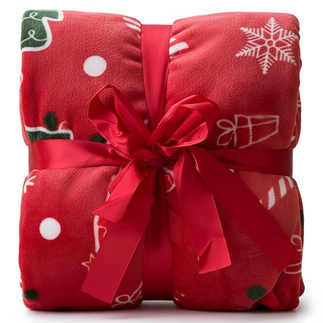 Deka Christmas 130x170 cm červená