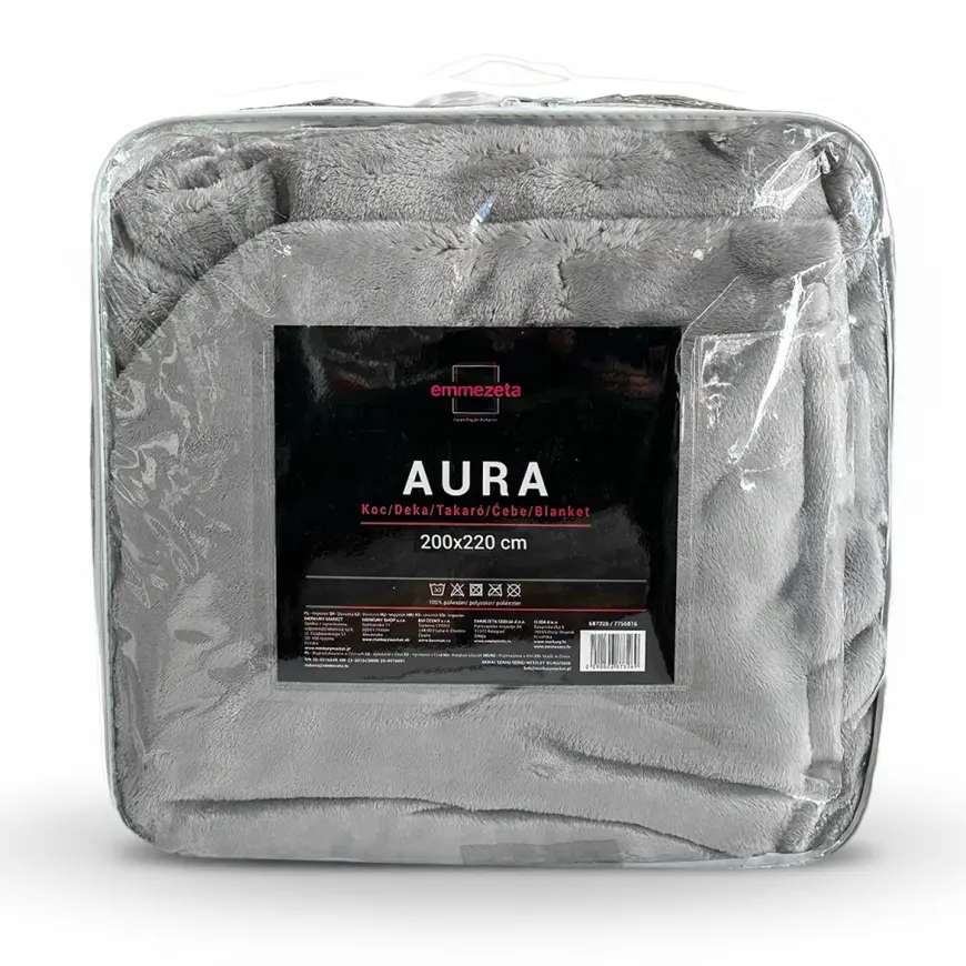 Deka Aura 200x220 cm sivá