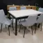 Stôl St-67 150x80+40 Dub Kašmír/Čierna,10