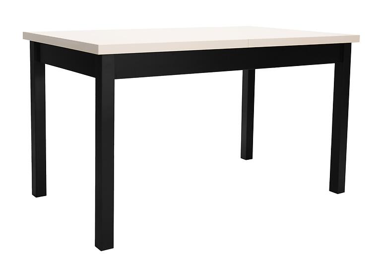 Stôl St-67 160x80+40 Dub Kaszmir/Čierna