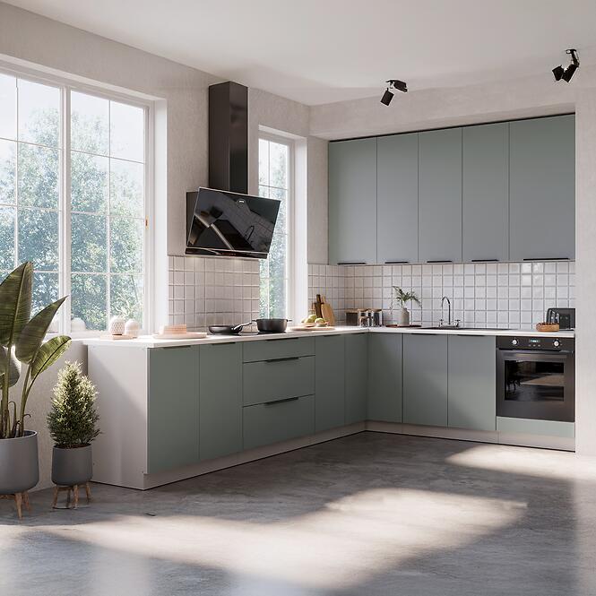 Kuchynská skrinka Aria-Sa/Wh Anti Fingerprint 60d 1f Bb,5