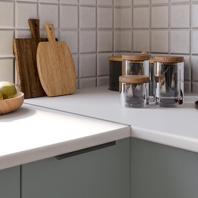 Kuchynská skrinka Aria-Sa/Wh Anti Fingerprint 50zl 1f Bb,7