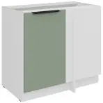 Kuchynská skrinka Aria-Sa/Wh Anti Fingerprint 105 Nd 1f Bb