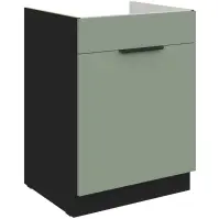 Kuchynská skrinka Aria-Sa/Bl Anti Fingerprint 60zl 1s Bb