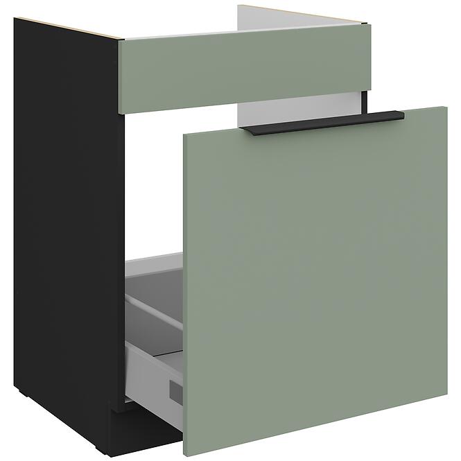 Kuchynská skrinka Aria-Sa/Bl Anti Fingerprint 60zl 1s Bb,3