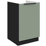 Kuchynská skrinka Aria-Sa/Bl Anti Fingerprint 50zl 1f Bb