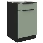 Kuchynská skrinka Aria-Sa/Bl Anti Fingerprint 50d 1f 1s Bb