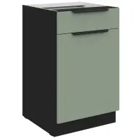 Kuchynská skrinka Aria-Sa/Bl Anti Fingerprint 50d 1f 1s Bb