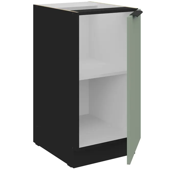 Kuchynská skrinka Aria-Sa/Bl Anti Fingerprint 40d 1f Bb