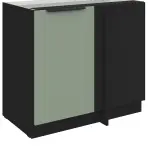 Kuchynská skrinka Aria-Sa/Bl Anti Fingerprint 105 Nd 1f Bb