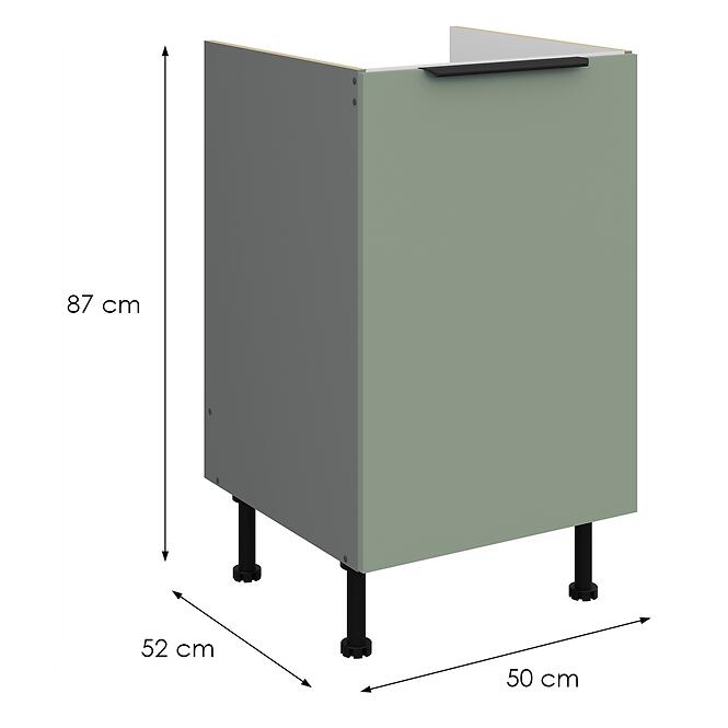 Kuchynská skrinka Aria-Sa/Ant Anti Fingerprint 50zl 1f Bb,2