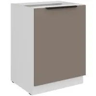 Kuchynská skrinka Aria-Ta/Wh Anti Fingerprint 60d 1f Bb