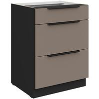 Kuchynská skrinka Aria-Ta/Bl Anti Fingerprint 60d 3s Bb