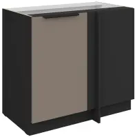 Kuchynská skrinka Aria-Ta/Bl Anti Fingerprint 105 Nd 1f Bb