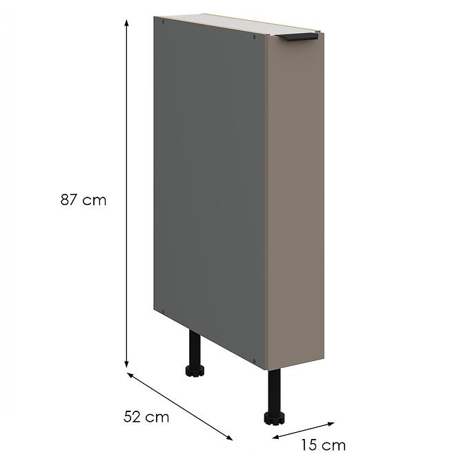 Kuchynská skrinka Aria-Ta/Ant Anti Fingerprint 15d Cargo Bb,2