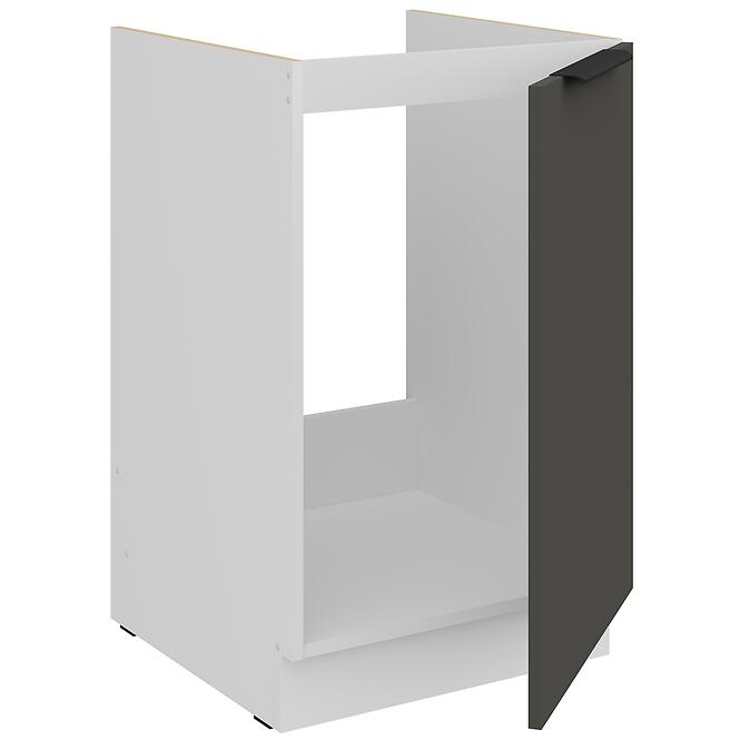 Kuchynská skrinka Aria-Gr/Wh Anti Fingerprint 50zl 1f Bb,3