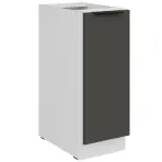 Kuchynská skrinka Aria-Gr/Wh Anti Fingerprint 30d Cargo Bb