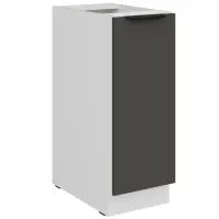 Kuchynská skrinka Aria-Gr/Wh Anti Fingerprint 30d Cargo Bb