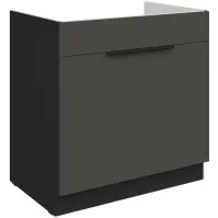 Kuchynská skrinka Aria-Gr/Bl Anti Fingerprint 80zl 1s Bb