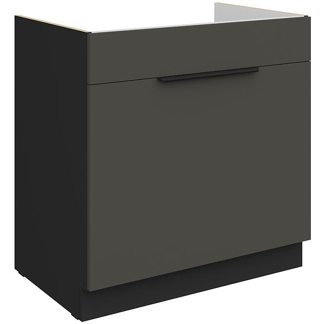 Kuchynská skrinka Aria-Gr/Bl Anti Fingerprint 80zl 1s Bb