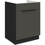 Kuchynská skrinka Aria-Gr/Bl Anti Fingerprint 60zl 1s Bb