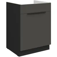 Kuchynská skrinka Aria-Gr/Bl Anti Fingerprint 60zl 1s Bb