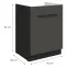 Kuchynská skrinka Aria-Gr/Bl Anti Fingerprint 60zl 1s Bb,2