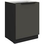 Kuchynská skrinka Aria-Gr/Bl Anti Fingerprint 60d 1f Bb