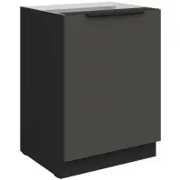 Kuchynská skrinka Aria-Gr/Bl Anti Fingerprint 60d 1f Bb