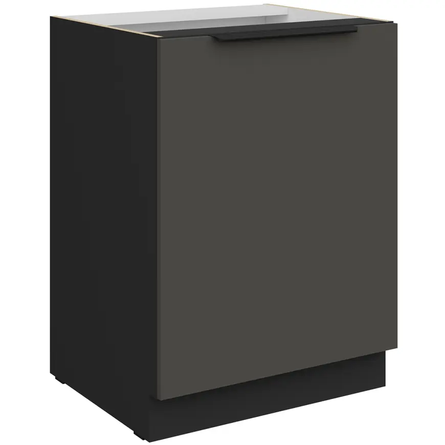 Kuchynská skrinka Aria-Gr/Bl Anti Fingerprint 60d 1f Bb