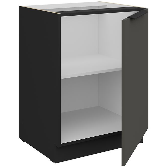 Kuchynská skrinka Aria-Gr/Bl Anti Fingerprint 60d 1f Bb
