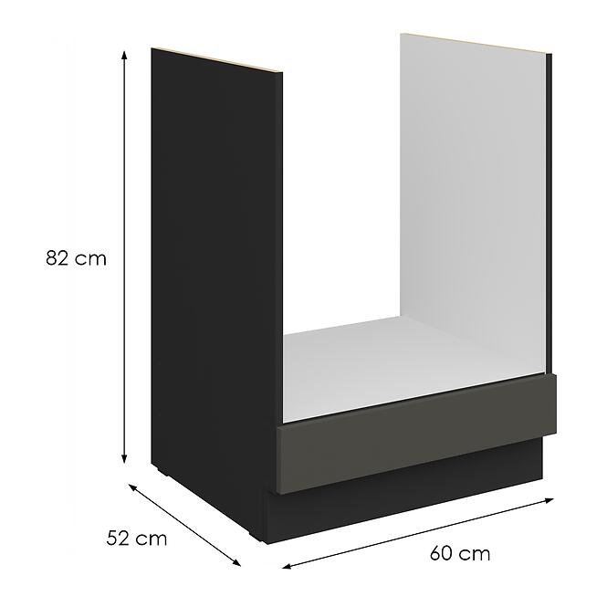 Kuchynská skrinka Aria-Gr/Bl Anti Fingerprint 60dg Bb