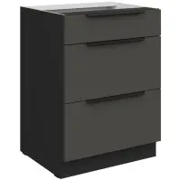 Kuchynská skrinka Aria-Gr/Bl Anti Fingerprint 60d 3s Bb