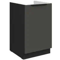 Kuchynská skrinka Aria-Gr/Bl Anti Fingerprint 50zl 1f Bb